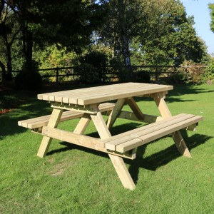 DELUXE A FRAME PICNIC TABLE 150 cm